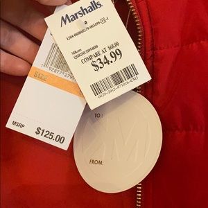 Michael Kors Jackets & Coats - Michael Kora Red Puffer vest Michael Kors Jackets & Coats - Michael Kora Red Puffer vest
